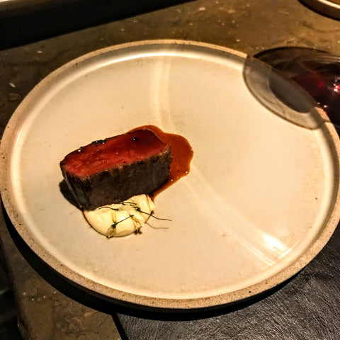 Wagyu plated