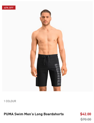 Puma Mens Swimwear