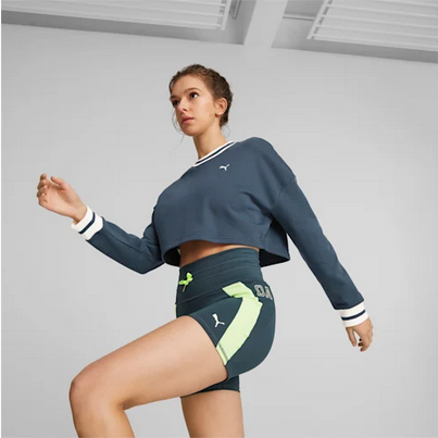 PUMA x OLIVIA AMATO Women's Cropped Sweatshirt