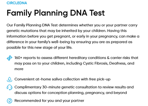 Family Planning DNA Test