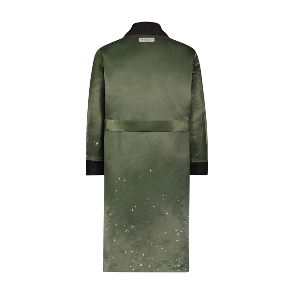 Olive Green & Louis Vuitton Kimono