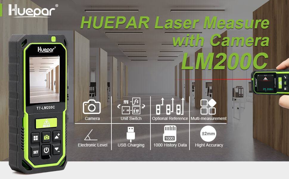 Huepar LM90C LM200C Laser Measure Review - Laser Level Review