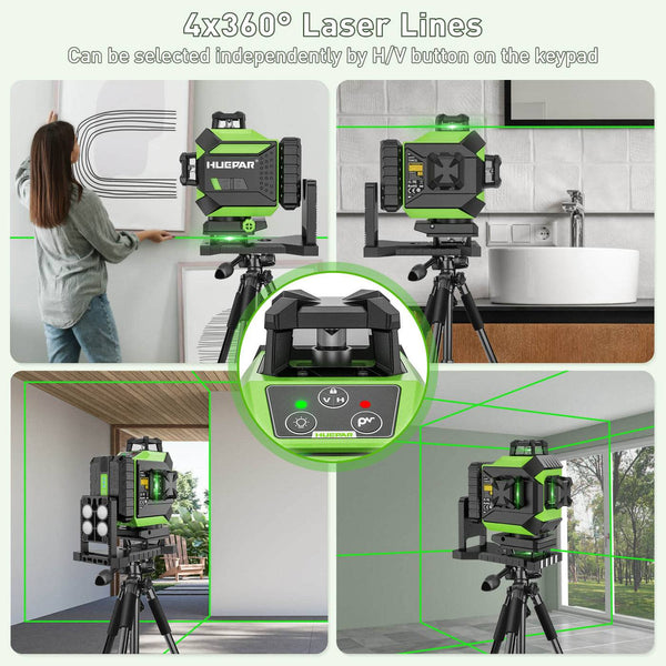 Huepar Laser Detector for Line Laser Level, Digital Laser Receiver Use –  Totality Solutions Inc.