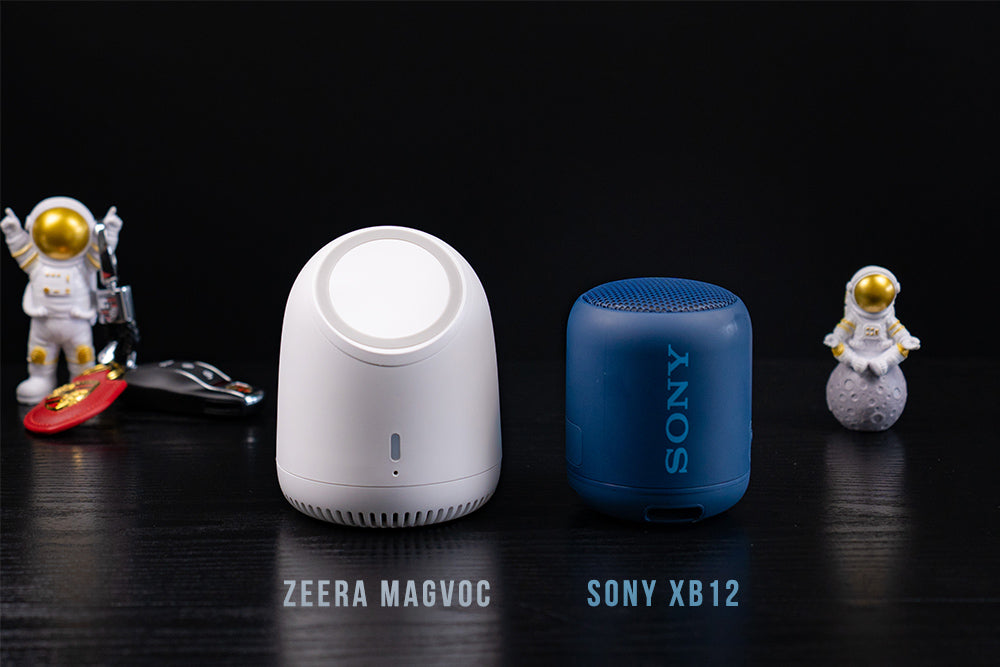ZEERA MagVoc Bluetooth Speaker with MagSafe Charger : Sleek, Small, Powerful and Convenient