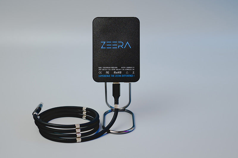 ZEERA MagSafe Power Bank: la migliore batteria wireless con cavalletto ZEERA Magic e cavo di ricarica magnetico per iPhone serie 12