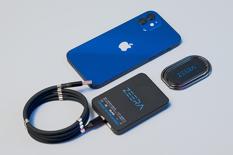 ZEERA MagSafe Power Bank: el mejor paquete de batería inalámbrico con soporte ZEERA Magic y cable de carga magnético para iPhone serie 12