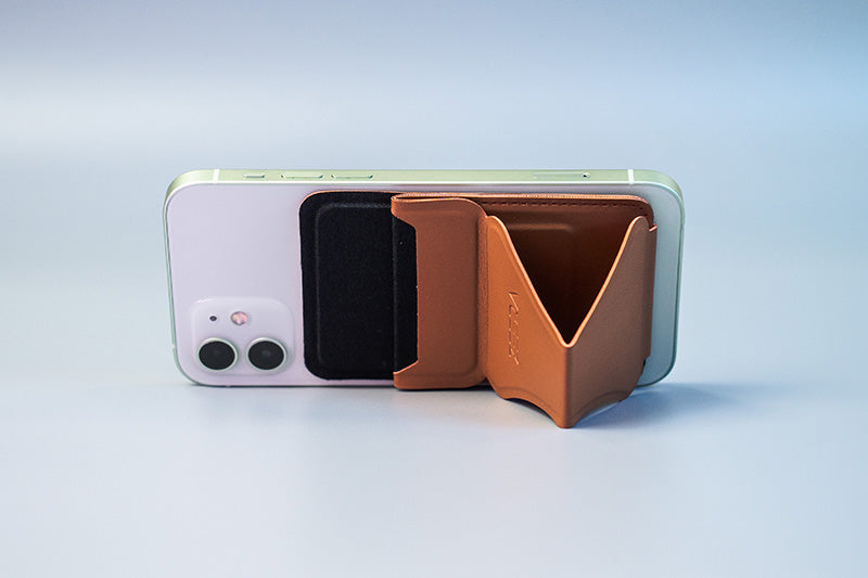 Soporte tipo billetera ZEERA MagSafe para las series iPhone 12 y iPhone 11