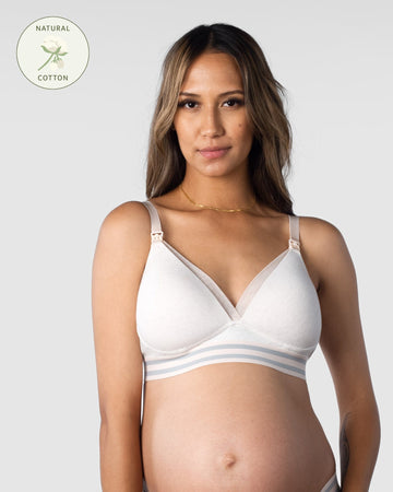 Buy HOEREV Cotton Soft Nursing Maternity Non-wired Feeding Bra