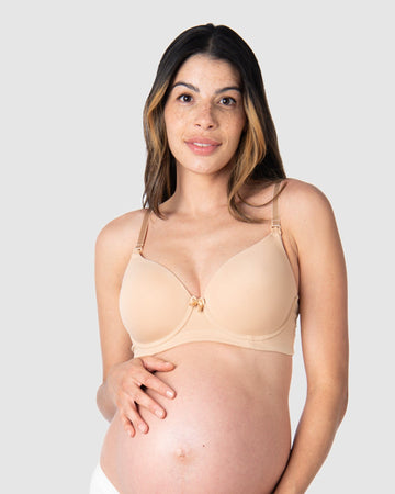 Fabme Nursing Maternity Feeding Seamless Bra Pack Of 2 Cream & Black Online  in India, Buy at Best Price from  - 1999063