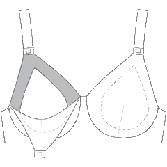 A-frame Nursing Bra