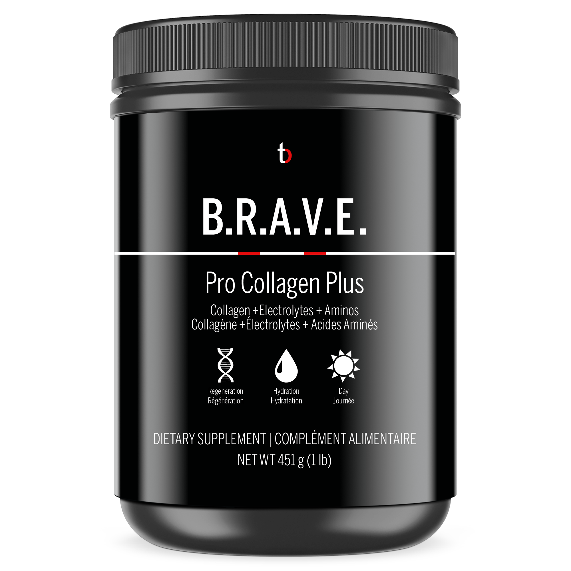 BRAVE product in container
