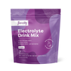 Grape Flavor Electrolyte Drink Mix Bag, Front