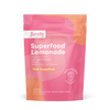 Pink Grapefruit Flavor Superfood Lemonade Drink Mix Bag, Front