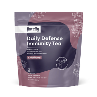 Elderberry Immunity Defense Tea Bag, Front