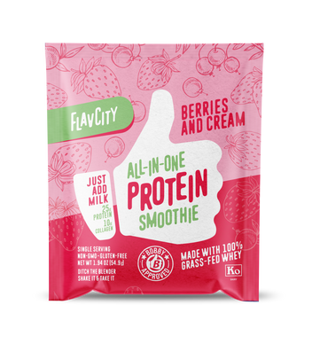 Protein Smoothie Single-Serve Berries & Cream