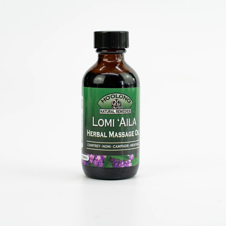 Ho'olono Natural Remedies Lomi 'Aila Oil