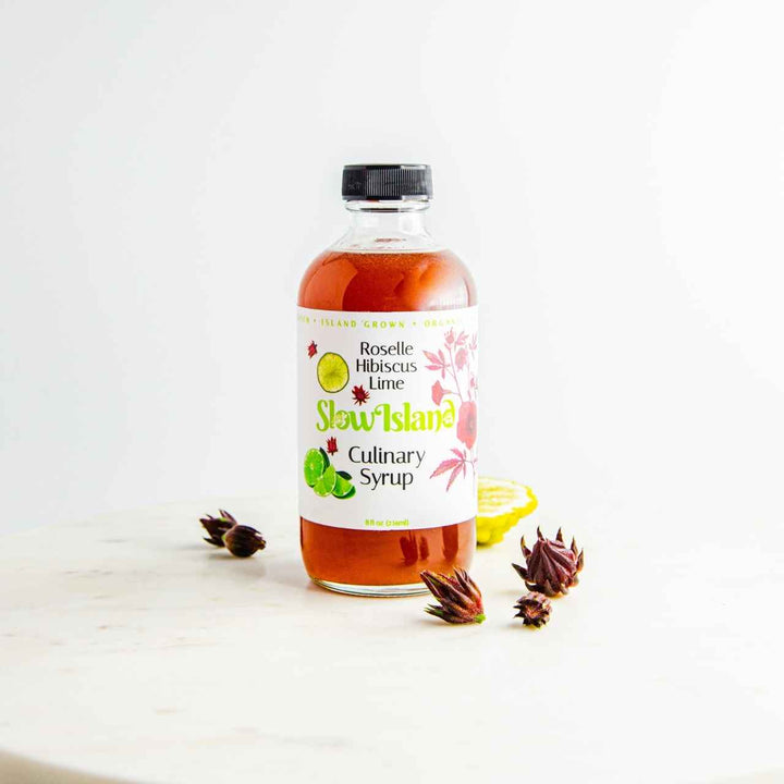 Slow Island | Roselle Culinary Syrup