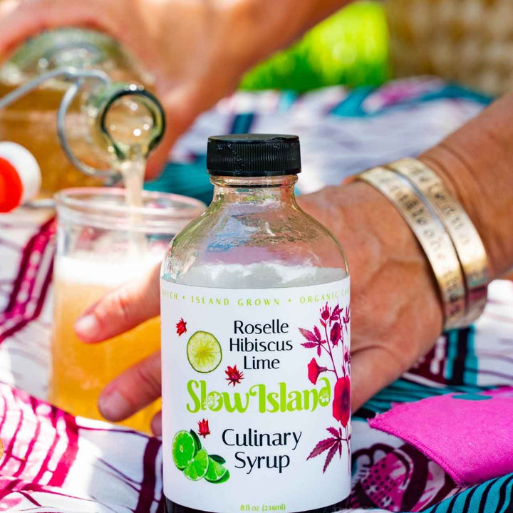 Slow Island | Roselle Culinary Syrup