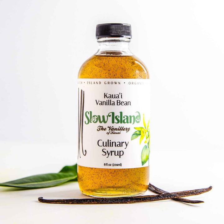 Slow Island | Kauai Vanilla Bean Culinary Syrup