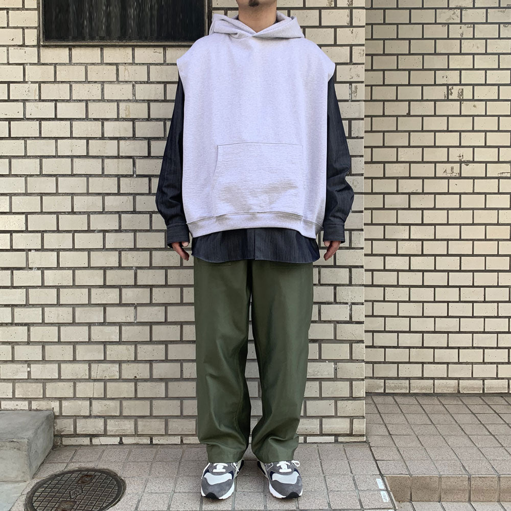 いいスタイル マーカウェア NO-SLEEVE HUGE PARKA メンズ