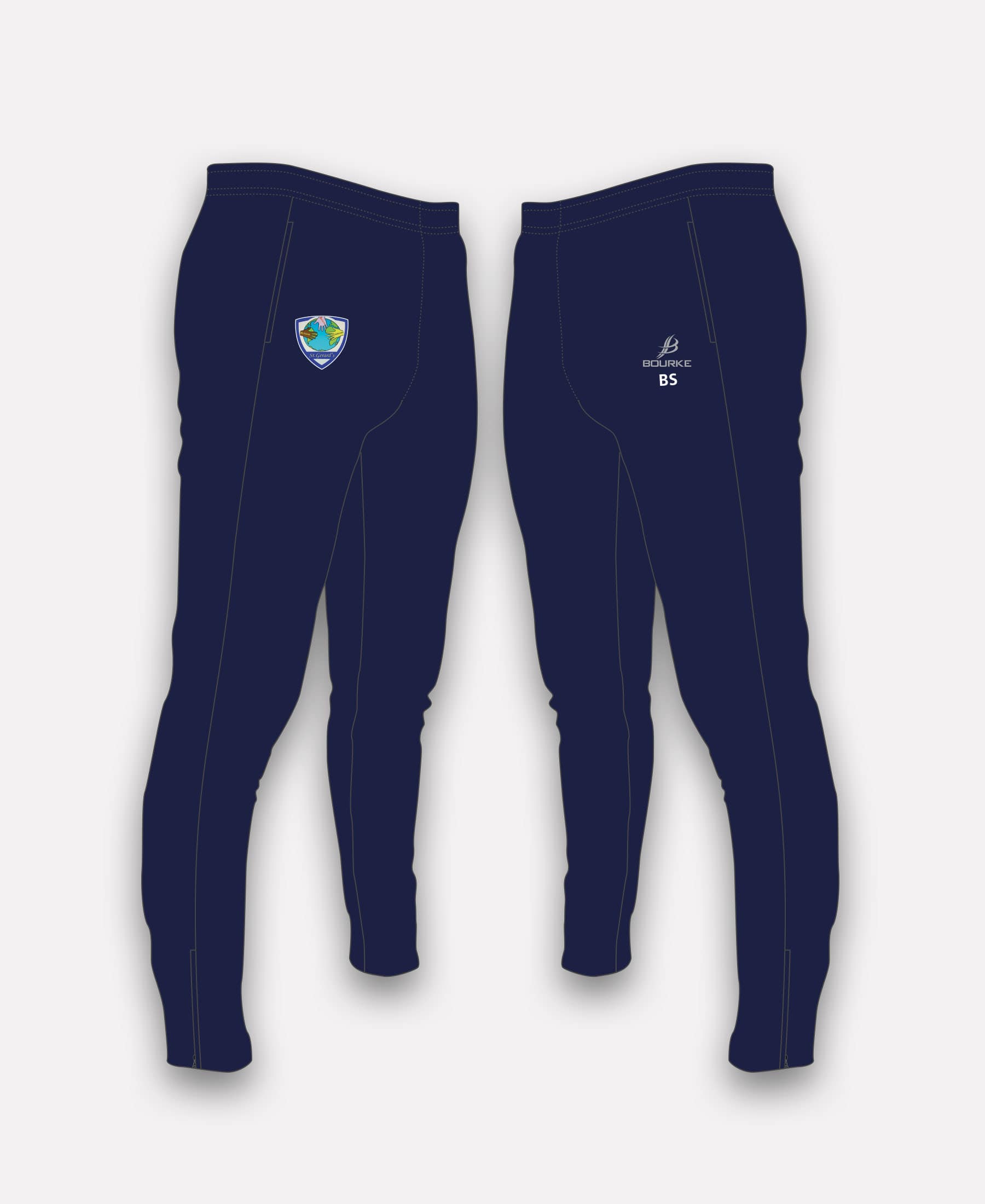 St. Gerard's School Belfast  BARR Skinny Pants (Navy) - Bourke Sports COM Website product image