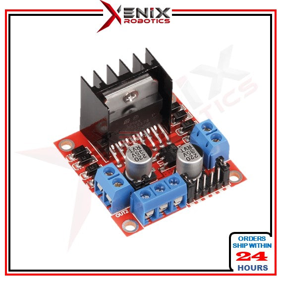 l298n motor driver power supply