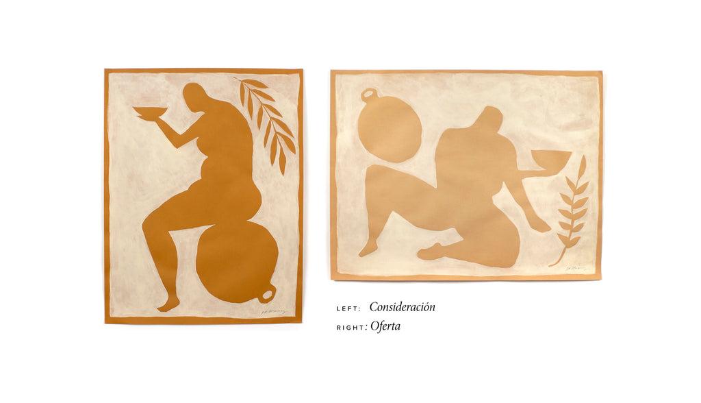 RF Alvarez Paintings with Ceramics