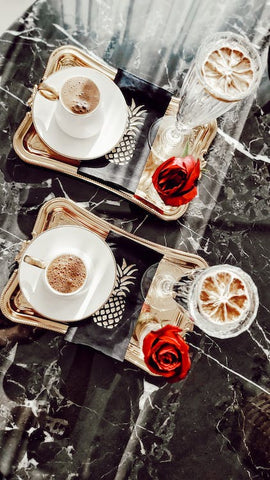 Latest Marble coffee Table Decor ideas