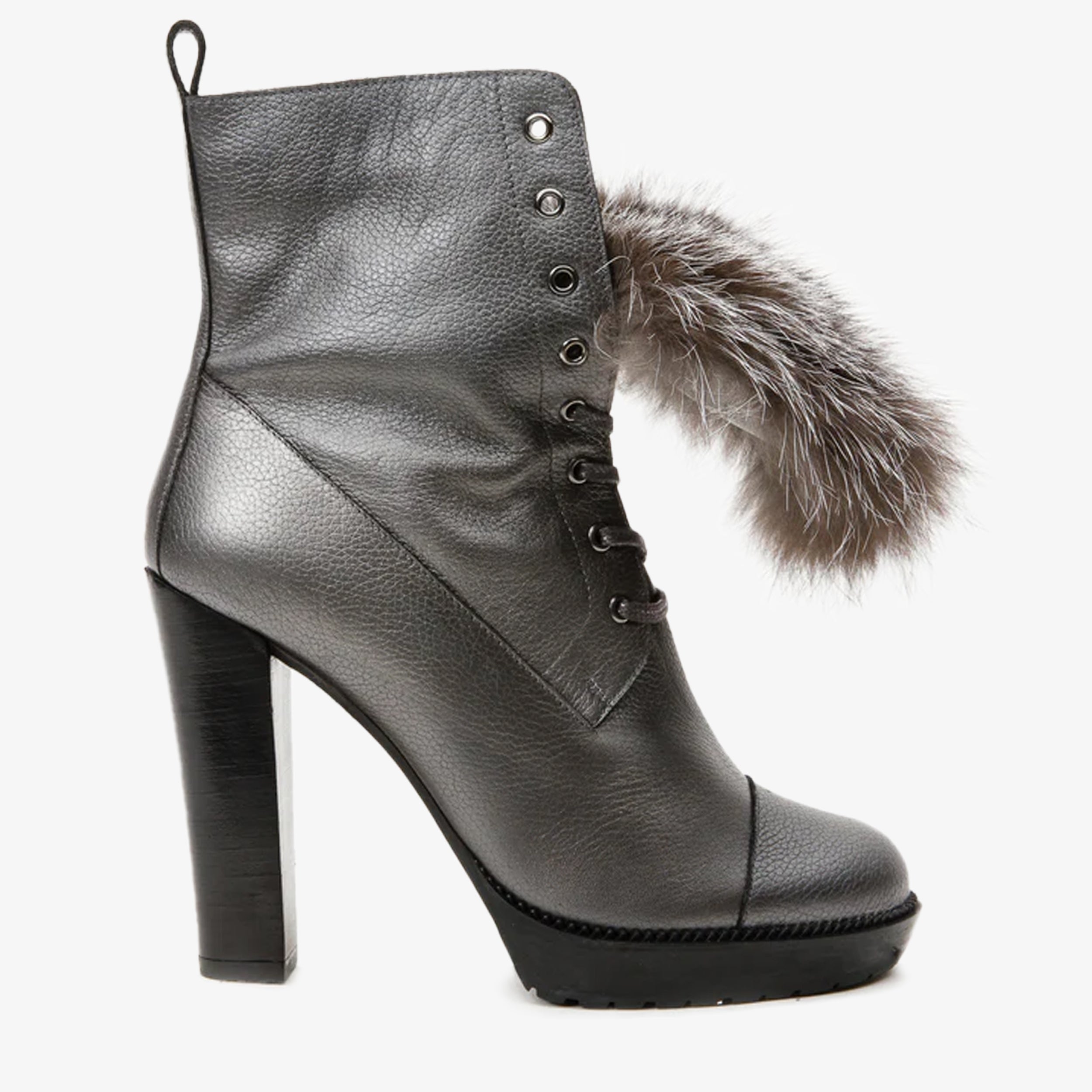 ComeShun Kitten Heel Mid Calf Boots Classic Wrinkle Vamp Slip On Booties  Black Size 3: Amazon.co.uk: Fashion