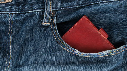 front pocket wallet