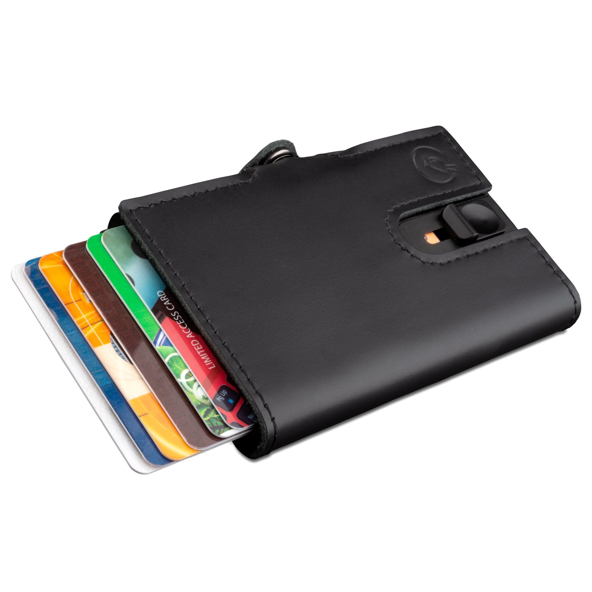 Cardinal Black Leather Wallet | Cardinal Wallets