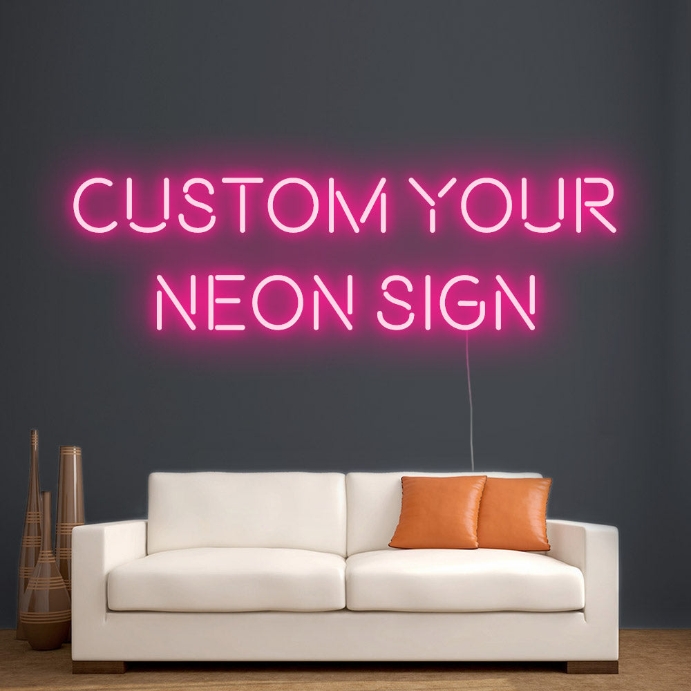 Custom neon sign Create your own neon sign Free shipping & Dimmer