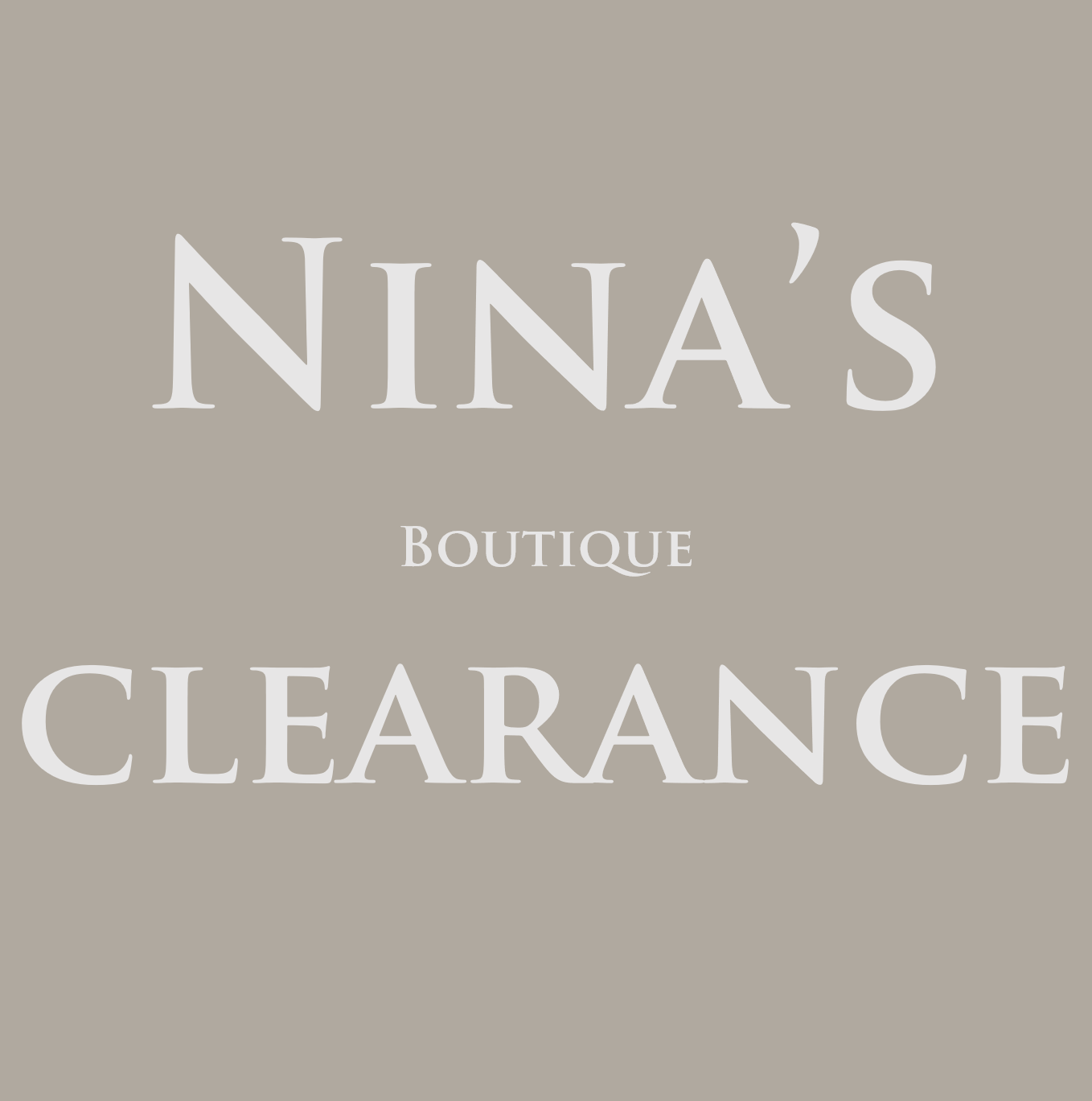 Clearance Nina s Boutique