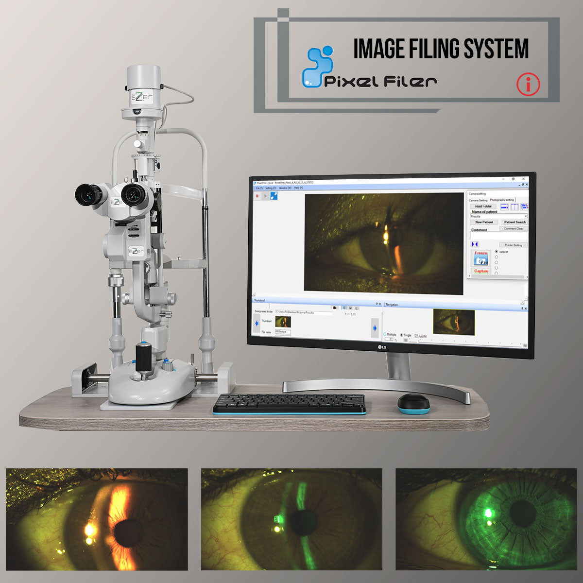 slit lamp esl-emerald-26 ezer