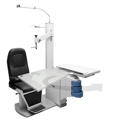 refraction unit eru-2600 stand ezer - us ophthalmic - ophthalmic chair