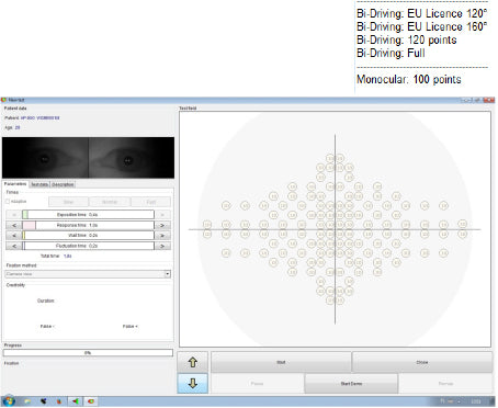 Automated Kinetic and Static Perimeter with Embedded PC with Mount with Monitor AP-300 frey - us ophthalmic