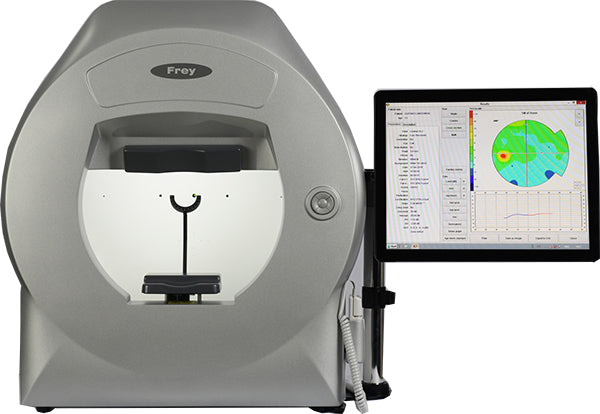 Automated Kinetic and Static Perimeter with Embedded PC with Mount with Monitor AP-300 frey - us ophthalmic