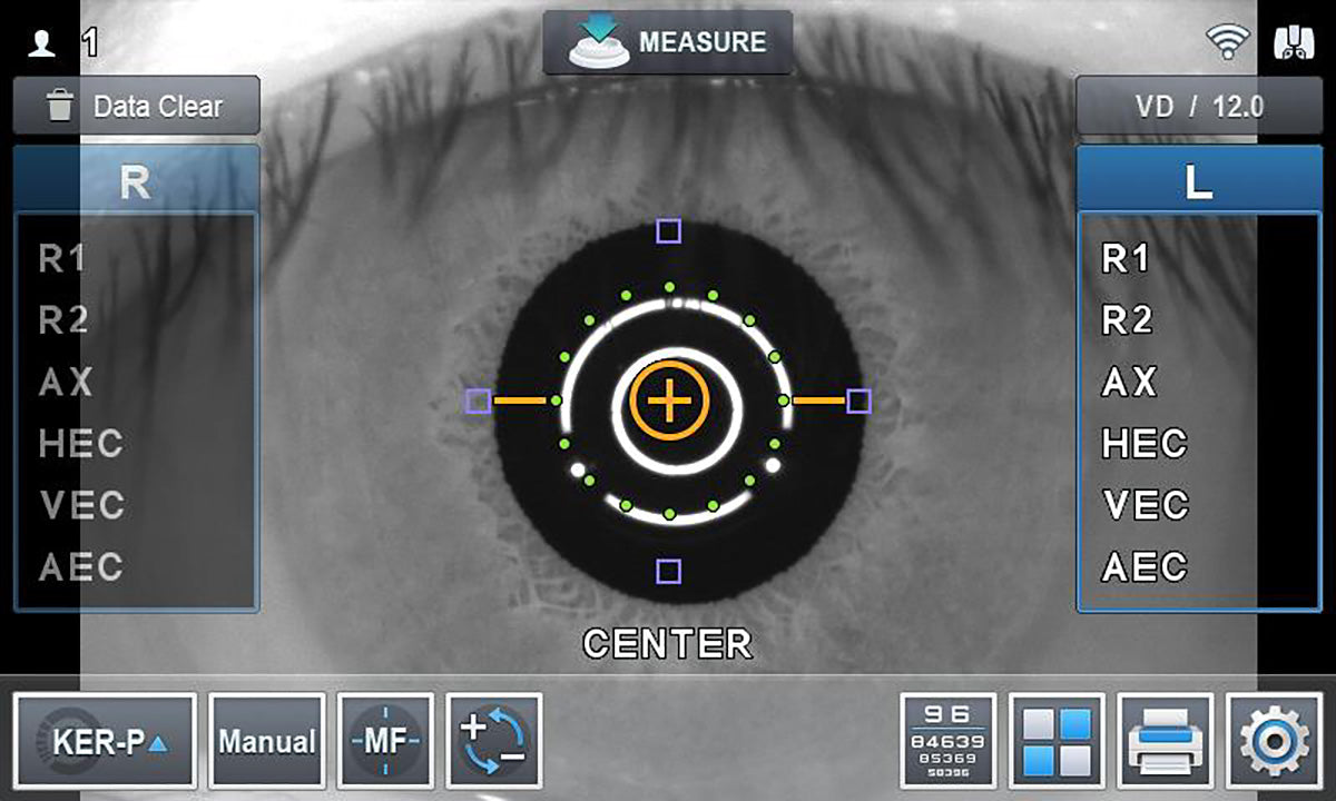 autorefractor keratometer hrk-9000 huvitz - us ophthalmic