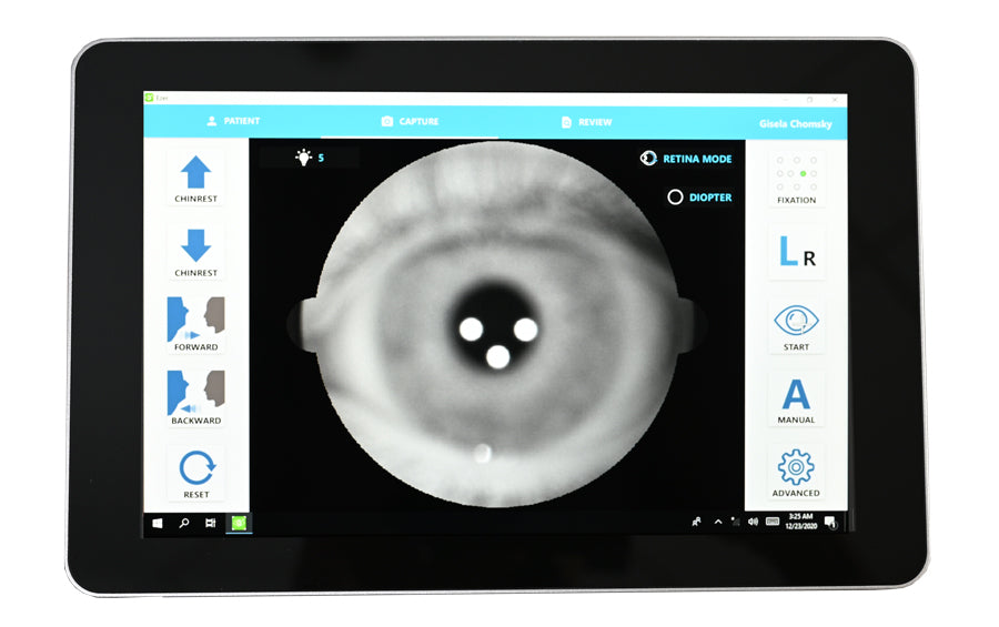 cámara retinal efc2600 ezer - us oftálmica