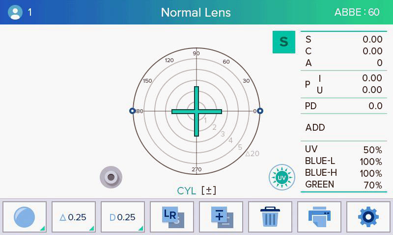 digital lensmeter lm-7800 luxvision - us ophthalmic