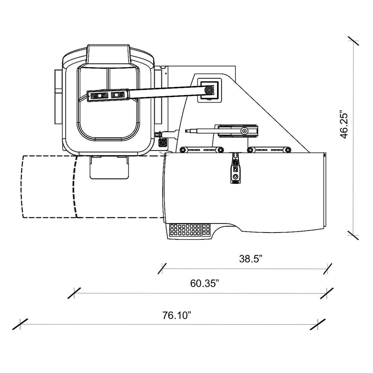 visionare milano refraction unit - usophthalmic