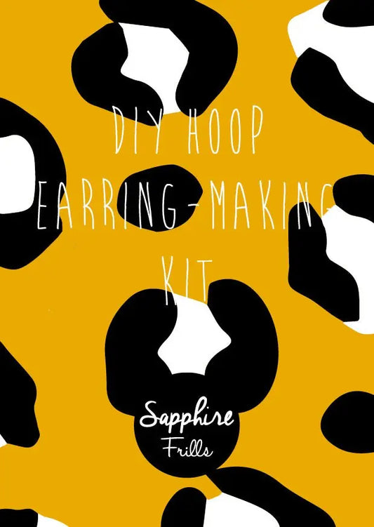 DIY HOOK Earring-Making Kit supplied by Sapphire Frills