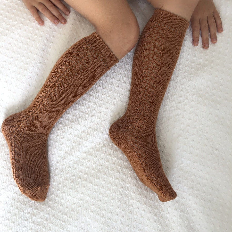 Chaussettes Hautes Pour Enfant Et Bebe Fille Garcon Cezarie Cezarie