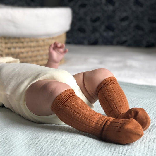 Chaussettes hautes pour enfant et bébé -fille & garçon