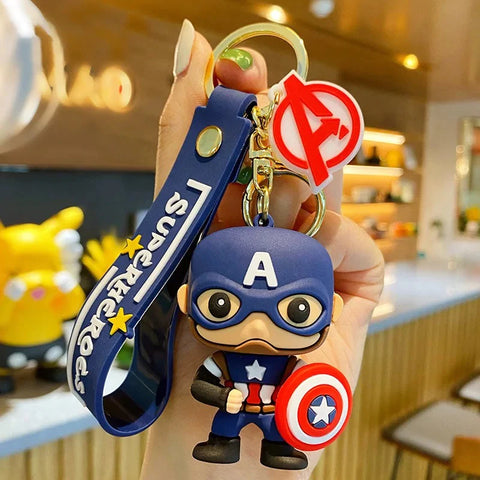 Superhero keychain