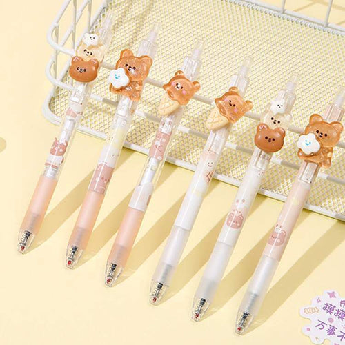 Buy Cute Hello Kawaii Gel Pens - Set of 6 Online In India