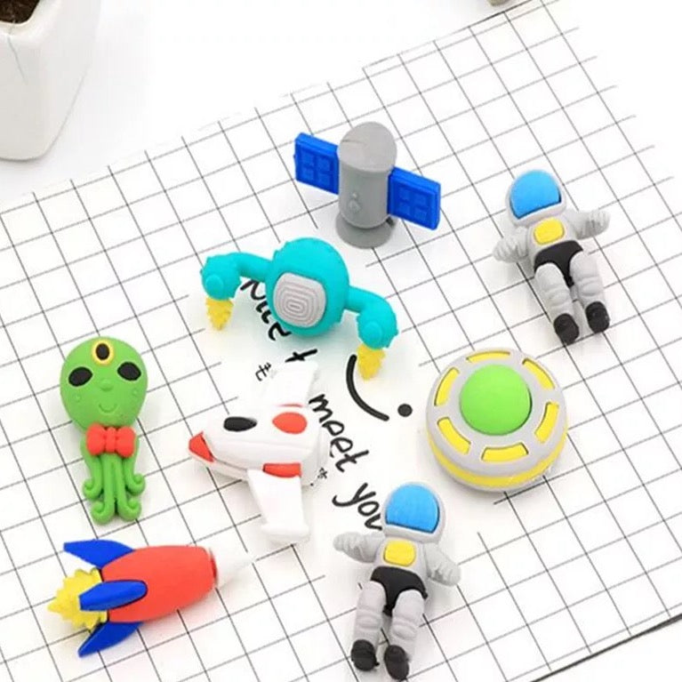 Space Erasers - Cute Space Eraser Set Online In India
