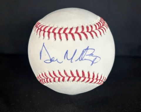 Don Mattingly Autographed Baseball