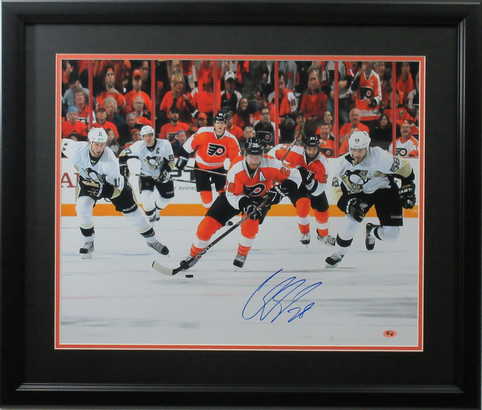 Claude Giroux 1000th Game Philadelphia Flyers Framed Photo with Engraved  Autograph & Ticket