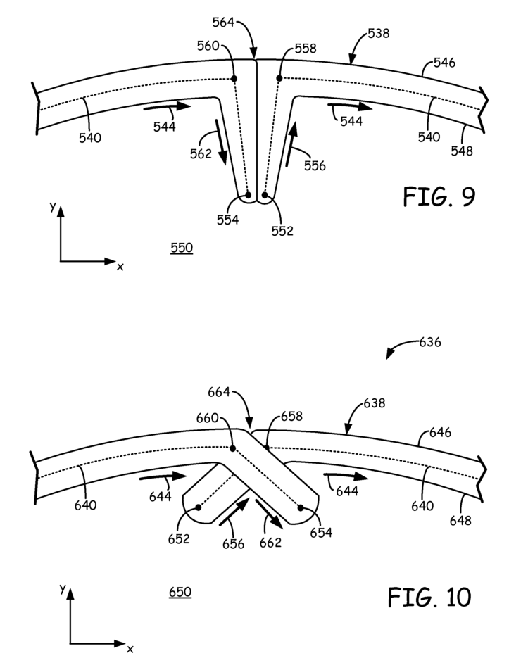 Second and third Stratasys extrusion toolpath patent images